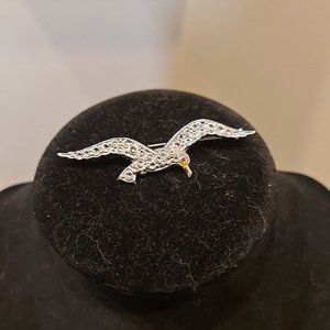 Vintage Seagull Brooch